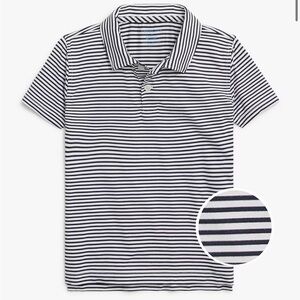 Crewcuts navy  and White Striped Polo Shirt